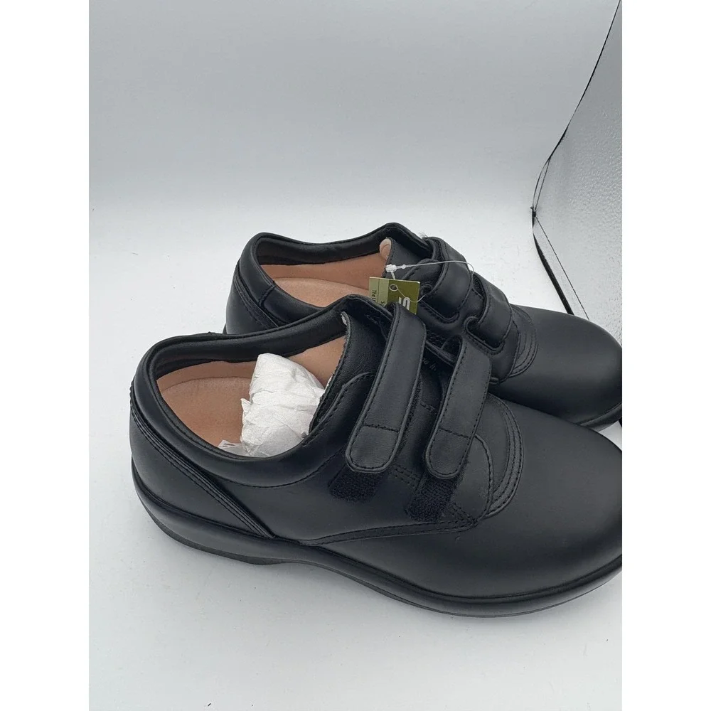 SmartGrip Shoes Mens Size 8X Black Slip Resistant Hook & Loop Work Sneakers